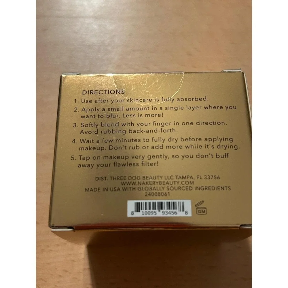 Nakery Beauty Pave the Way Flawless Filter Wrinkle Filler 30mL 1oz Blur Smooth